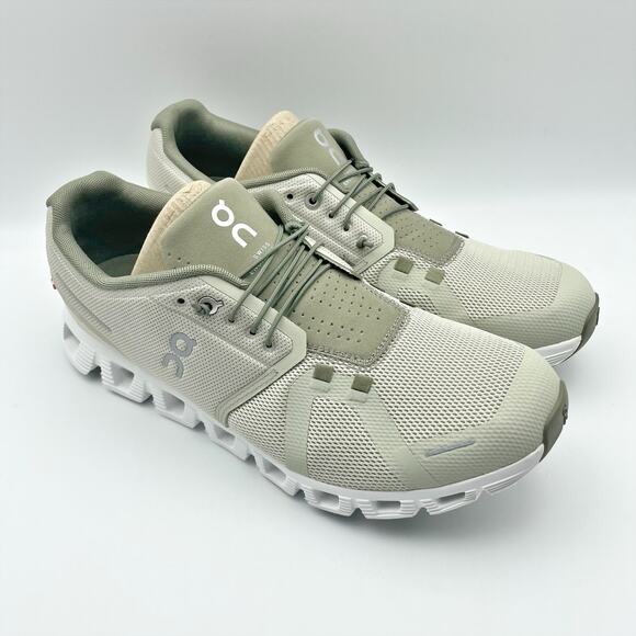 ON Cloud 5 Athletic Shoes Mens US 9.5 Womens 11 EU 43 Green White Running NIB - Picture 5 of 11